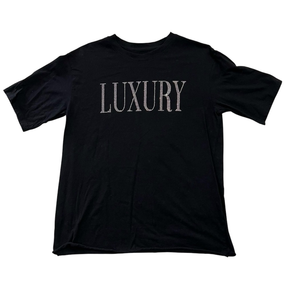 Organic Generation Luxury Tunic Top - Small, Black